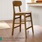 Best Choice Products 2-Piece Farmhouse Counter Height Bar Stool Set w/ Cushioned Seat, Wooden Backrest